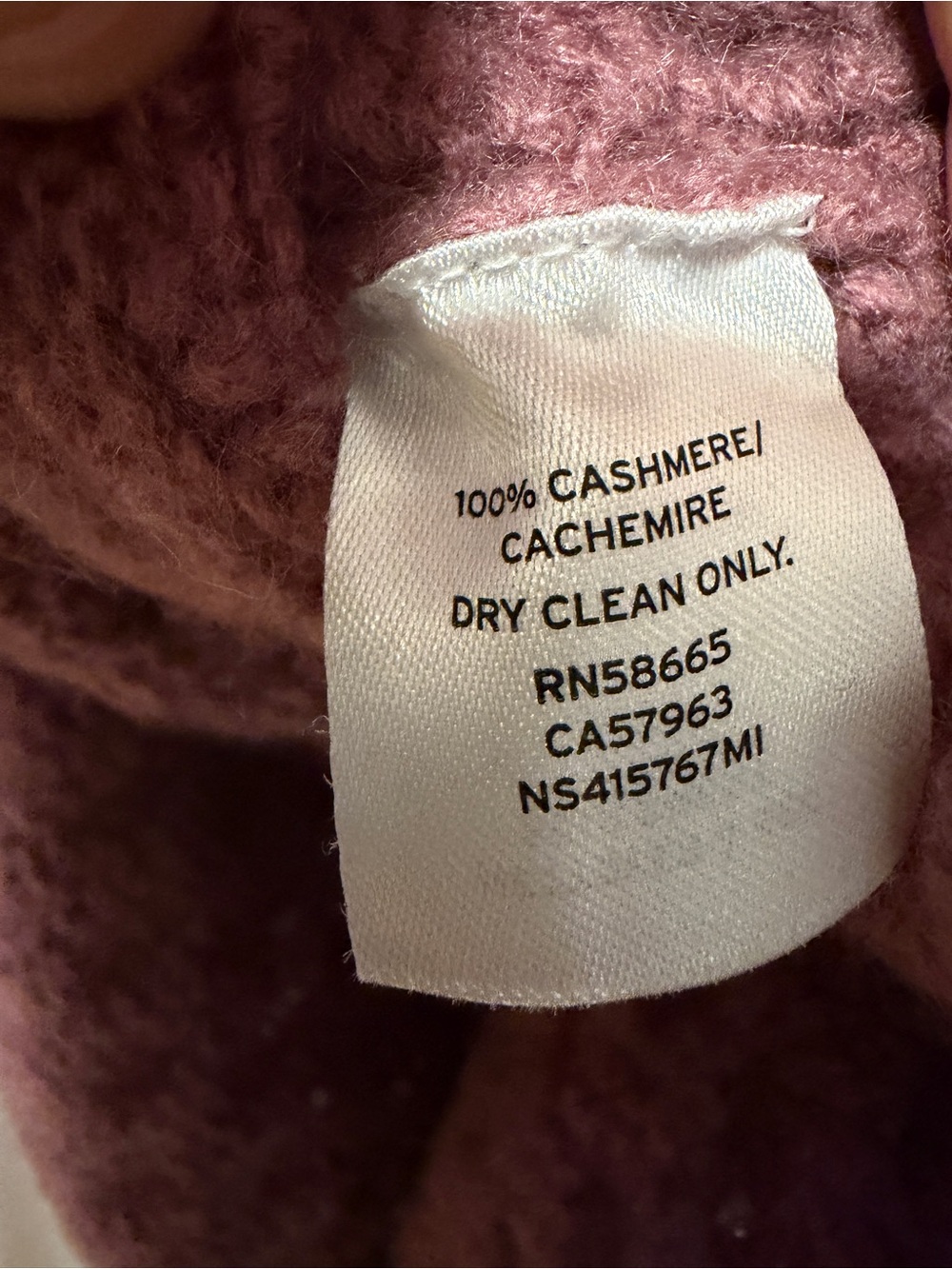 Nordstrom Signature 100% Cashmere Cable Knit Turtleneck Sweater Women’s Medium - Picture 4 of 9